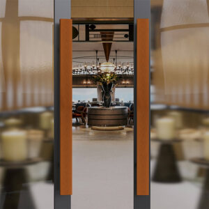 Tay nắm cửa TN108 gỗ căm xe bản 30x80mm