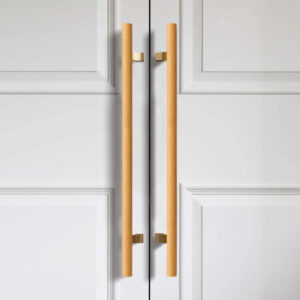 Tay nắm cửa lệch tâm TN096 gỗ sồi tròn ø38