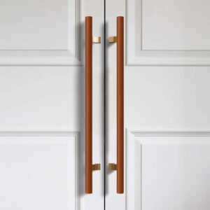 Tay nắm cửa lệch tâm TN100 gỗ căm xe ø38