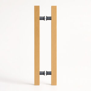 Tay nắm cửa TN110 gỗ sồi vuông 40mm