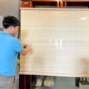 Rèm cuốn tăm tre