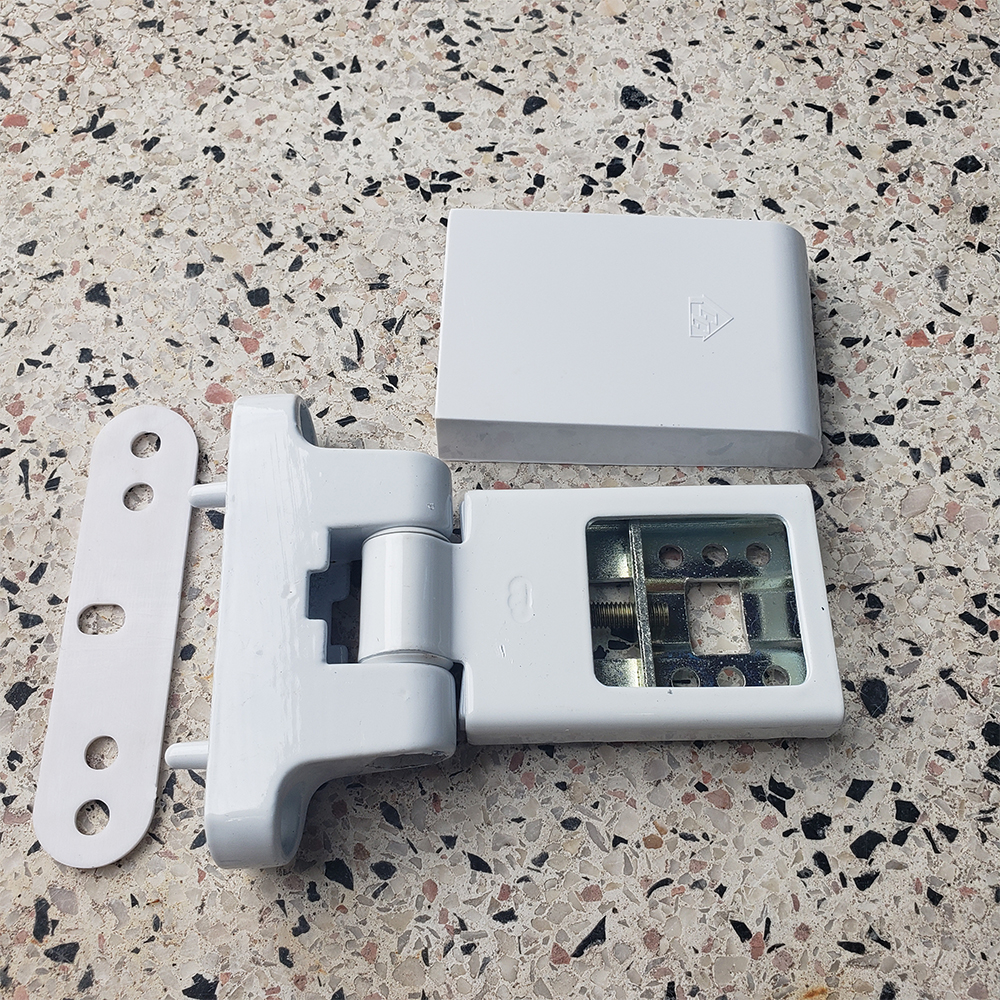 Bản lề 2D 80kg cửa nhựa lõi thép uPVC - Ảnh 4