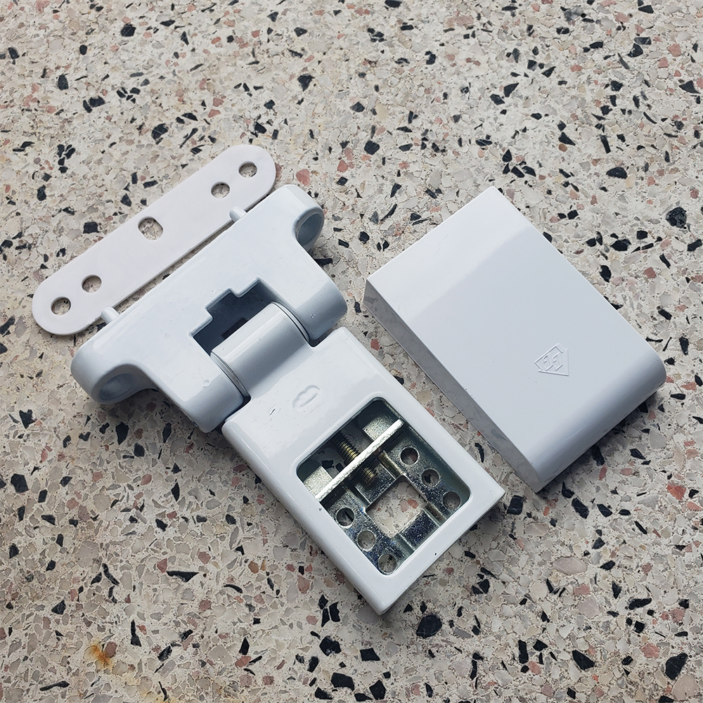 Bản lề 2D 80kg cửa nhựa lõi thép uPVC - Ảnh 5