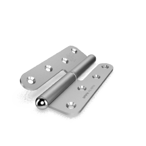 Bản lề cối Huy Hoàng BLCSS30404 Inox 304 dài 114mm dày 3mm