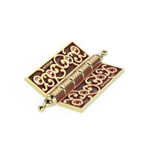 Bản lề lá Huy Hoàng BLLHCP04 đồng thau 100x76x4.5mm