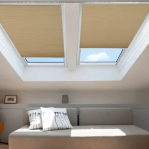 Rèm trần tổ ong tự động giá rẻ