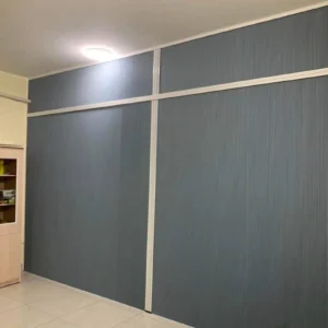 Vách ngăn rèm tổ ong phòng khách