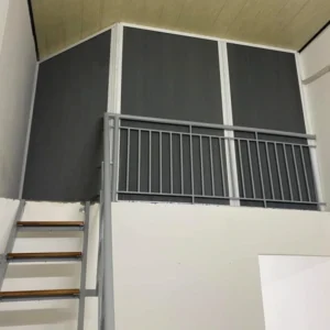 Rèm Tổ Ong Màu Xám Chống Nắng Cách Nhiệt Cực Tiện Lợi