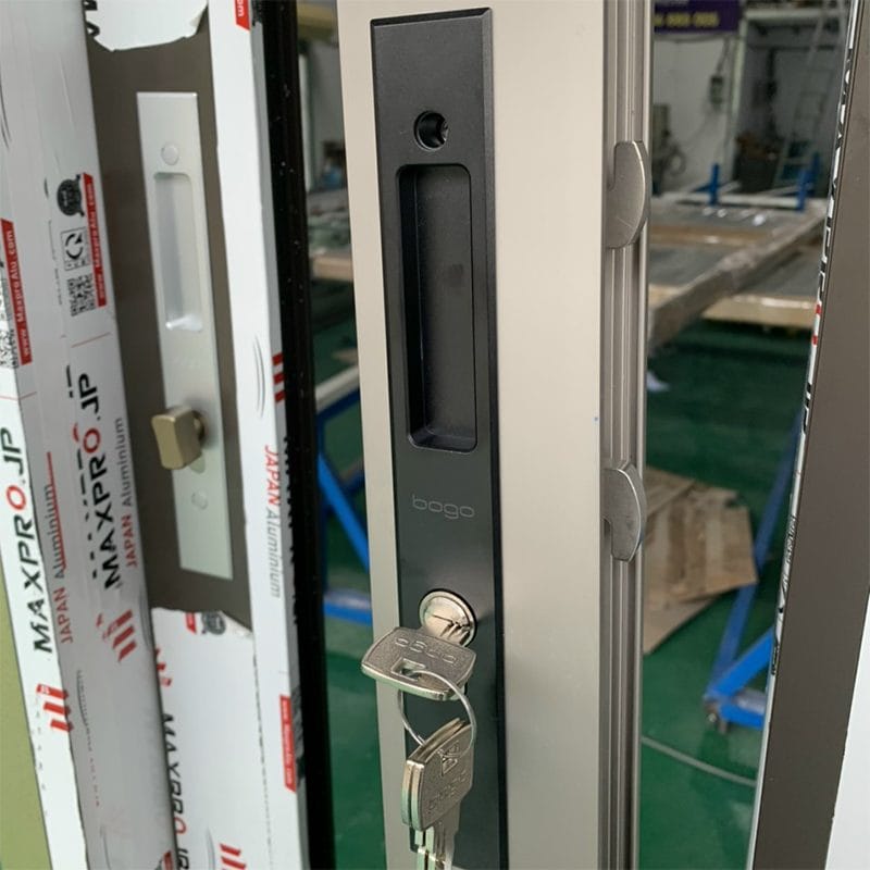 Khóa cửa lùa 1 cánh, 2 cánh Bogo ET-2272A - Ảnh 7