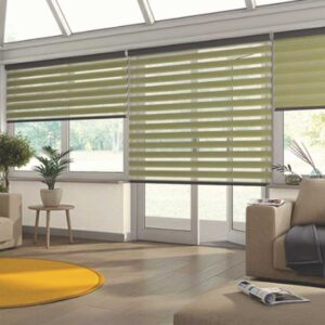 Màn Cuốn Cầu Vồng văn phòng Linh Hoạt, Tinh Tế Trong Việc Điều Chỉnh Ánh Sáng