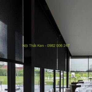 Vải rèm cuốn lưới chắn sáng 90% nhìn thấy cảnh bên ngoài NTKRCL13