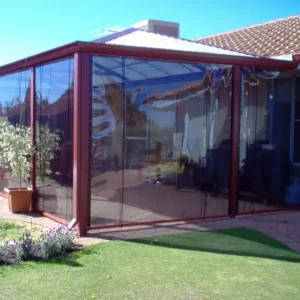 Rèm cuốn pvc nhựa trong suốt