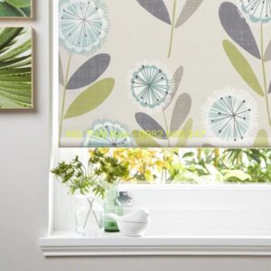 Màn sáo cuốn tranh cửa sổ chống nắng cản sáng 100% NTKRCT07