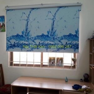 Rèm tranh 3d dạng cuốn mang cả đại dương vào ngôi nhà bạn NTKRCT19
