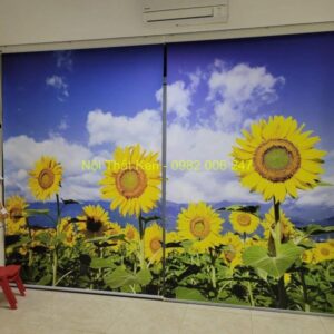 Rèm cuốn in tranh cao cấp Vạn Thái Star Blinds NTKRCT14