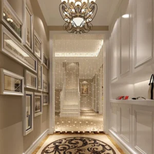 Vách ngăn Rèm ngăn phòng xếp gọn chia nhỏ tối ưu không gian sinh hoạt