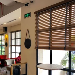 Rèm Sáo Nhựa Giả Gỗ che nắng cao cấp hiện đại sang trọng nhất