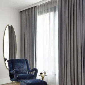 Vải gấm cao cấp may rèm cửa Hàn Quốc