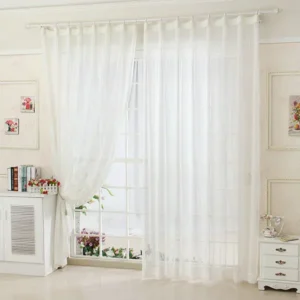 Rèm kéo hai lớp Hàn Quốc cho phòng ngủ ấm cúng